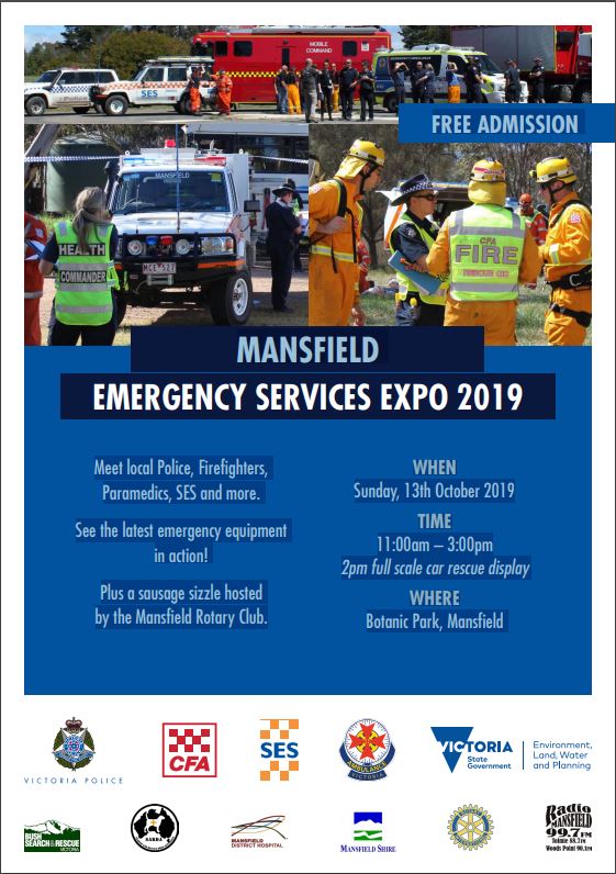 Mansfield Emergency Service Expo 2019